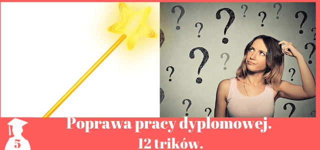 poprawa pracy licencjackiej