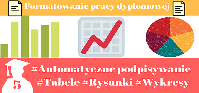 podpisywanie tabel rysunków wykresów w pracy dyplomowej