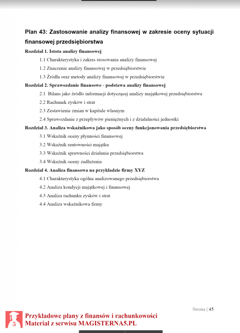 Tematy prac licencjackich – finanse i rachunkowość - Magister na 5