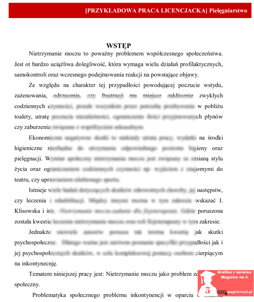Praca licencjacka i magisterska z pielęgniarstwa- jak zacząć pisać