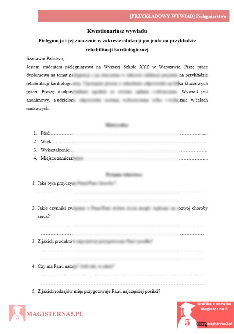 Praca licencjacka i magisterska z pielęgniarstwa- jak zacząć pisać