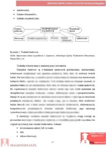 przykładowa metodologia praca licencjacka pedagogika
