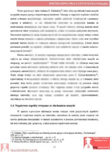 przykładowy rozdział teoretyczny praca licencjacka pedagogika