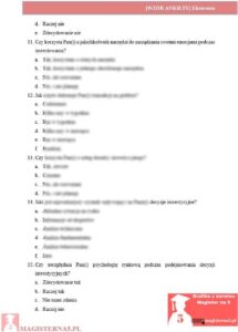 wzór ankieta do pracy licencjackiej z ekonomii przykładowa ankieta praca licencjacka ekonomia