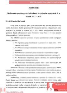 wzór metodologia do pracy licencjackiej z ekonomii przykładowa metodologia rozdział teoretyczny praca licencjacka ekonomia
