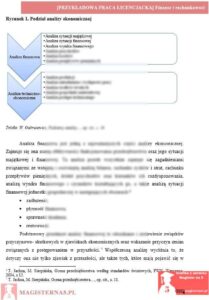 przykładowy rozdział teoretyczny praca licencjacka finanse i rachunkowość