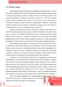 wzór wnioski do pracy licencjackiej z ekonomii przykładowe wnioski praca licencjacka ekonomia