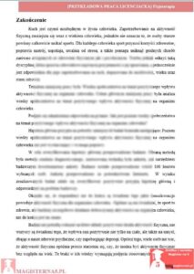 przykładowe zakończenie praca licencjacka fizjoterapia