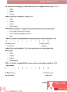 przykładowa ankieta praca licencjacka logistyka