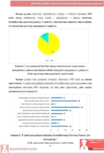 przykładowy rozdział badawczy praca licencjacka ratownictwo medyczne