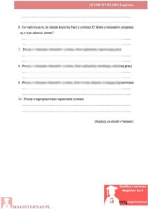 przykładowy wywiad praca licencjacka logistyka