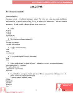 przykładowy załącznik praca licencjacka resocjalizacja