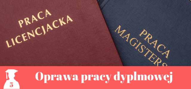 oprawa pracy dyplomowej